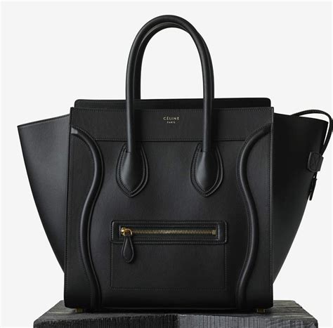 celine luggage tote dark blue|Celine luggage tote price.